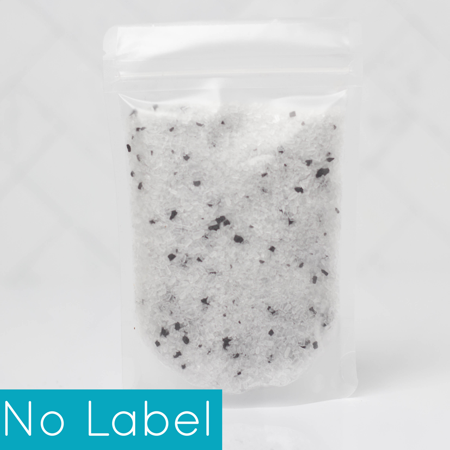 No Label Bath Salt Pouches: Rose