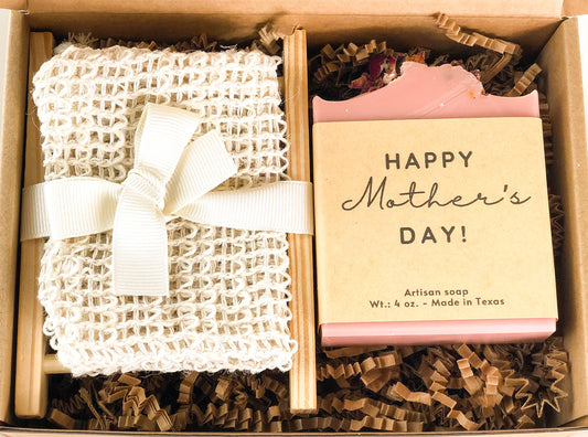 Mother’s Day Gift Soap Box, Personalized Gift - 4 oz bar: Lemongrass & Orange