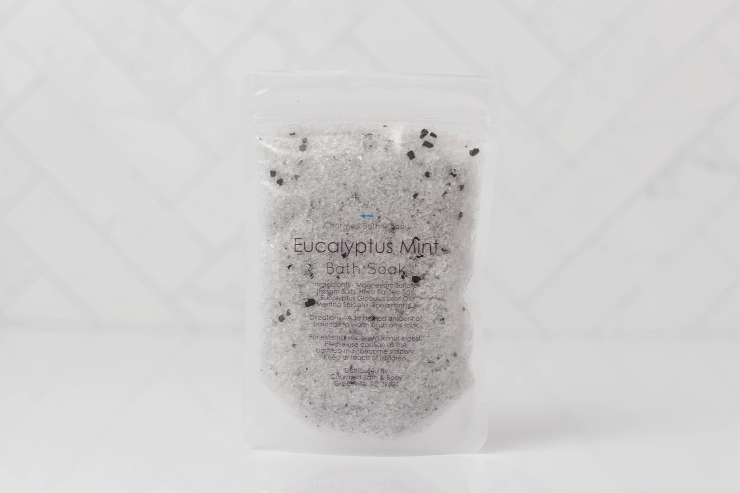 Bath Salt Pouches: Eucalyptus & Spearmint