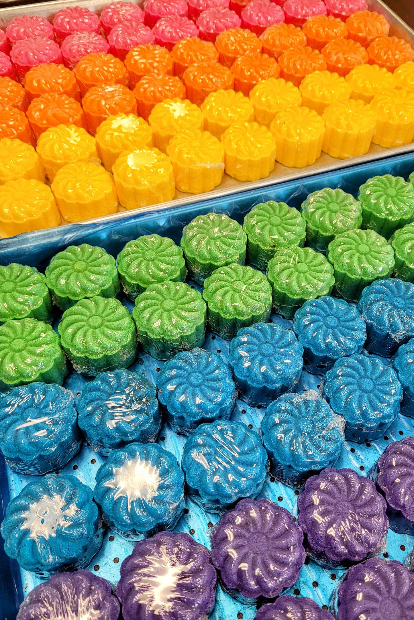 Flower Power  Bath Bombs: Fruit Loops