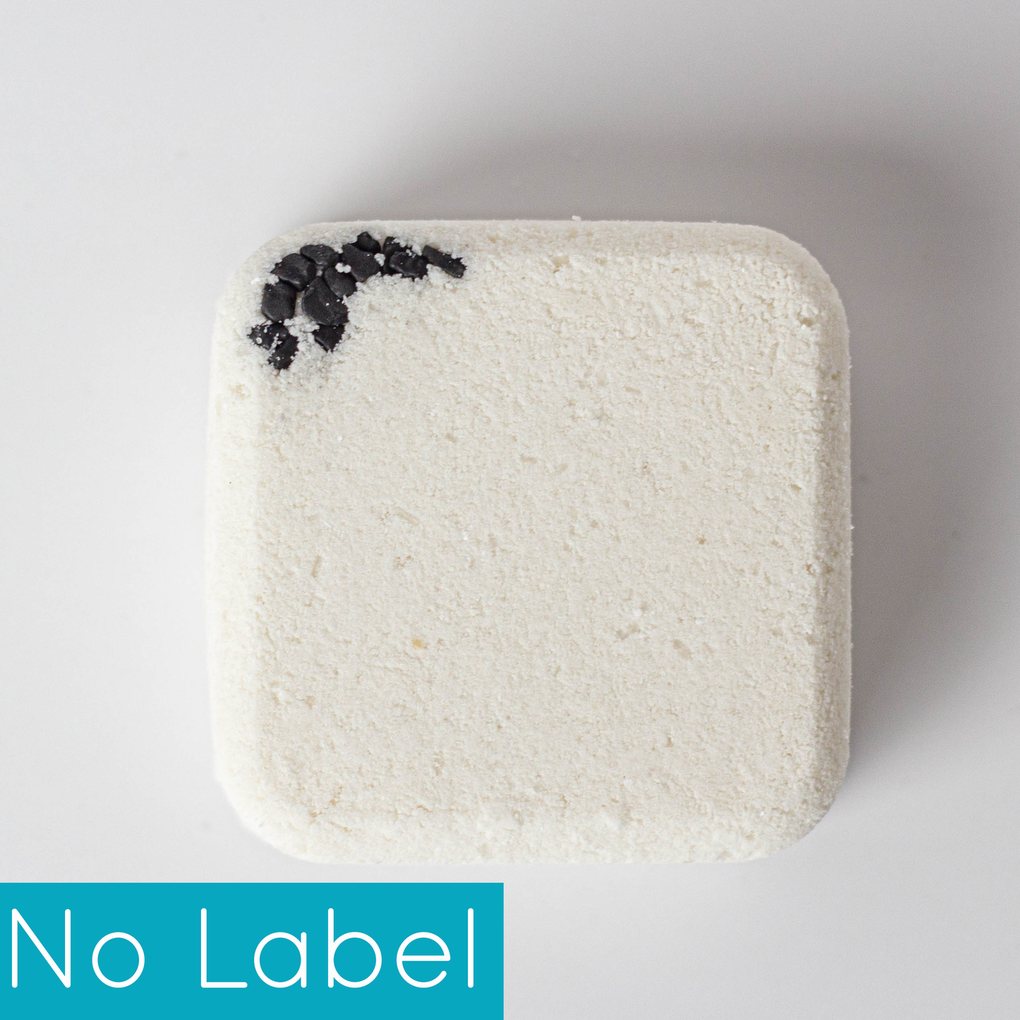 No Label Square Bath Bombs: Rose